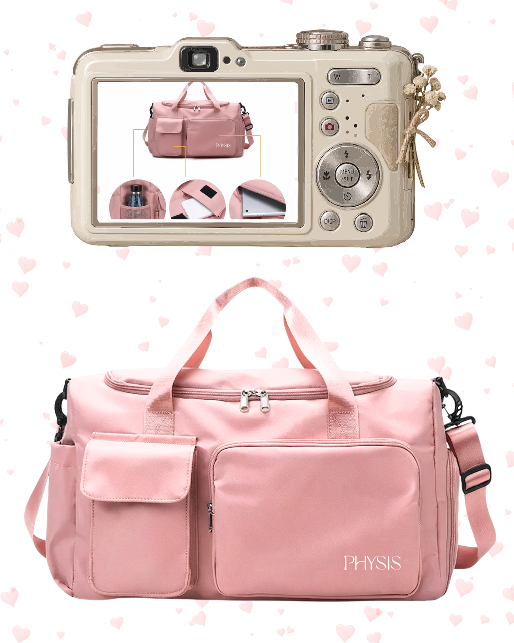 Love Trip Bag Pink